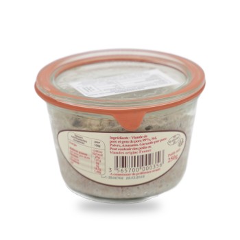 Conserverie Saint-Christophe, Schweinsrillettes - 250g
