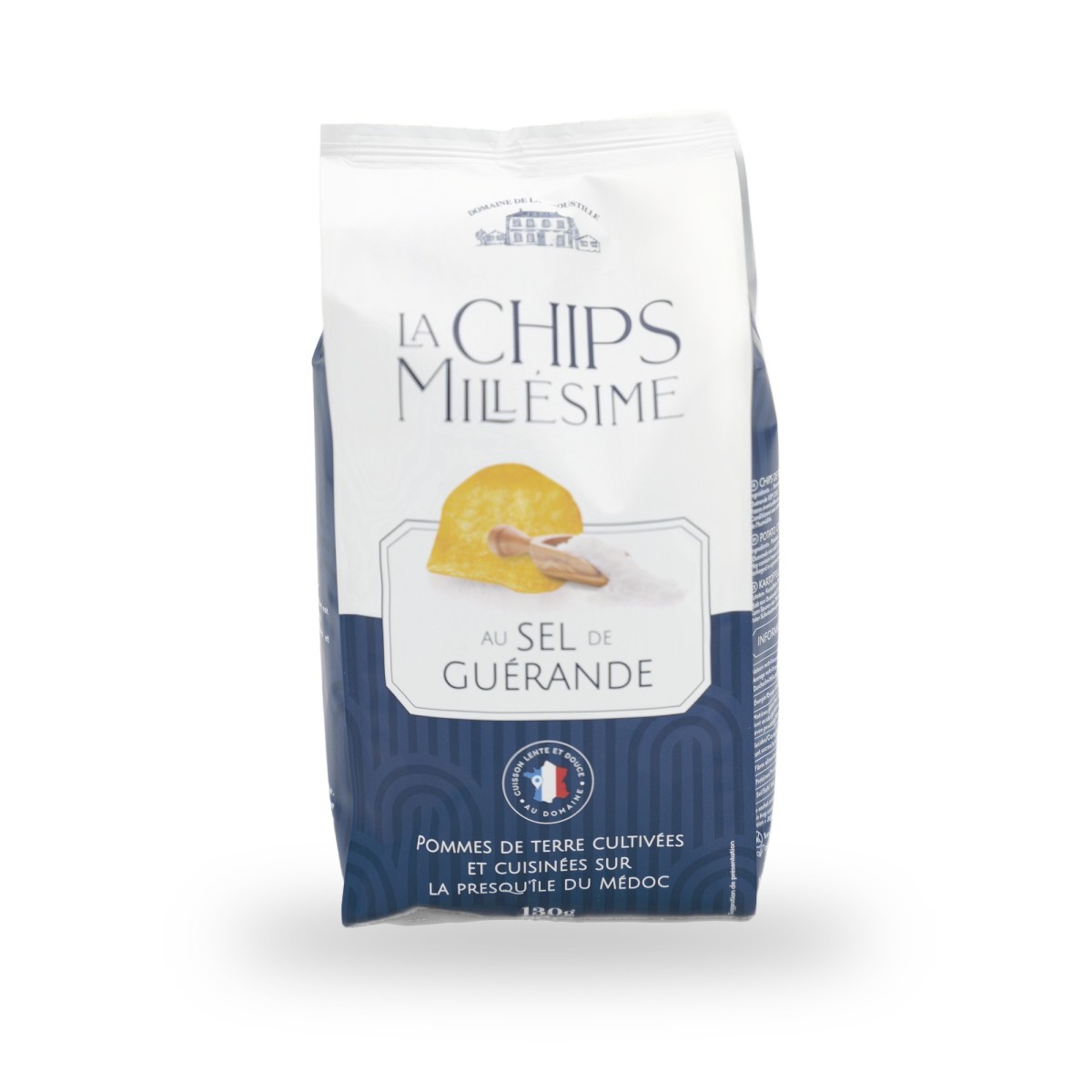 Domaine de la Croustille, Kartoffelchips mit Salz aus Guérande - 130g