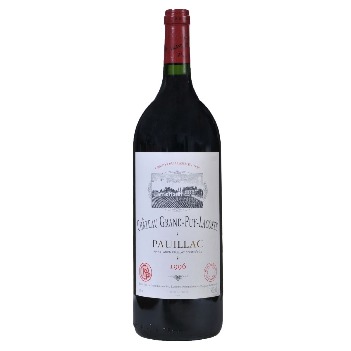 Château Grand-Puy-Lacoste 2016, Pauillac 5° Grand Cru Classé - MAGNUM - Parker 94+
