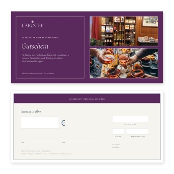 In-store & Heuriger voucher (printed by post)