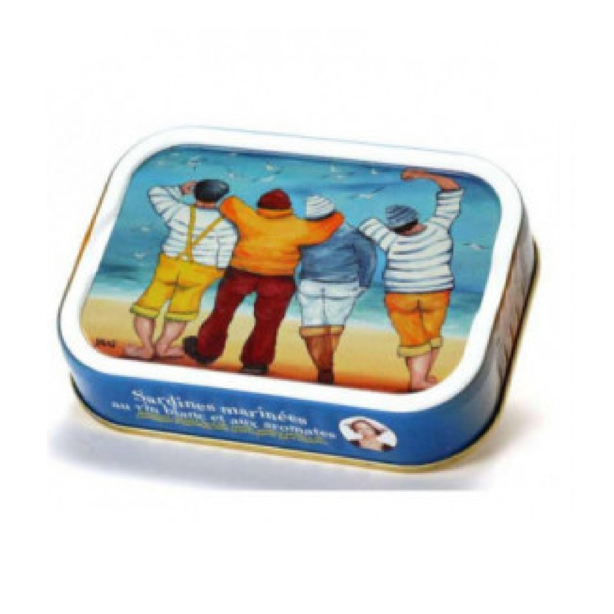 La Quiberonnaise, Sardinen in Weißwein und Aromaten mariniert - 115g