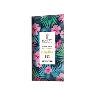 Bovetti, Zartbitterschokolade Sierra Leone - 80g - RAUSVERKAUF