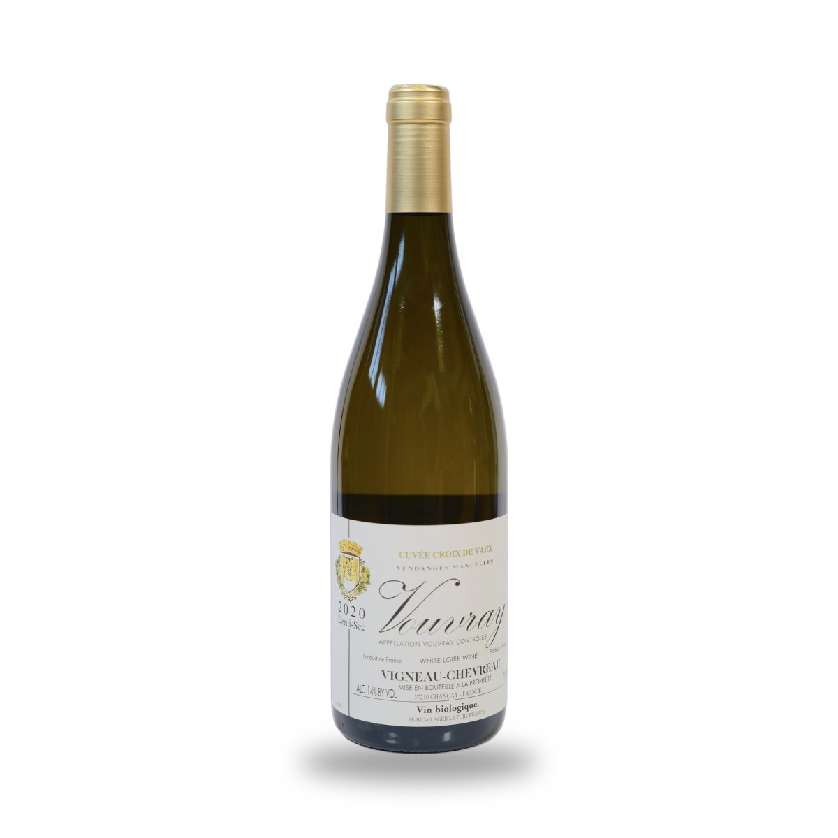 Domaine Vigneau Chevreau, Vouvray Demi-Sec Clos de Vaux 2020