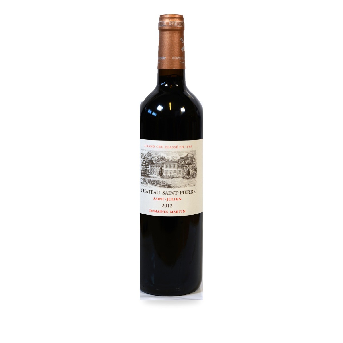 Château Saint-Pierre 2012, Saint-Julien 4° Grand Cru Classé - Parker 91