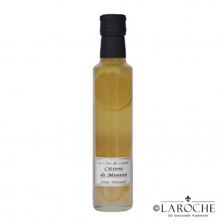 Le Clos de Laure, Lemon from Menton syrup