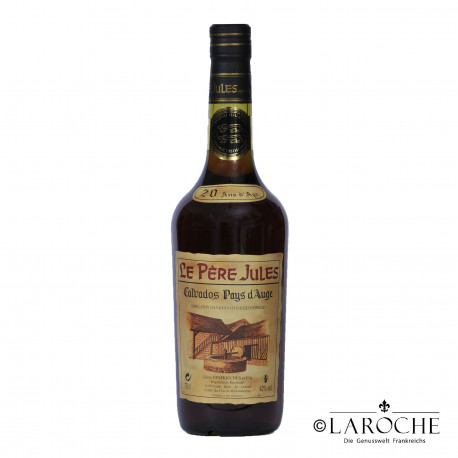 Le Père Jules, Calvados Pays d'Auge Vieille Réserve, 20 ans