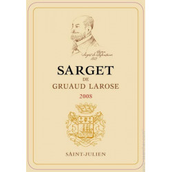 Sarget de Gruaud Larose 2014, Saint-Julien
