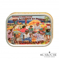 La Quiberonnaise, Sardines à la Créole (aux achards et piment)