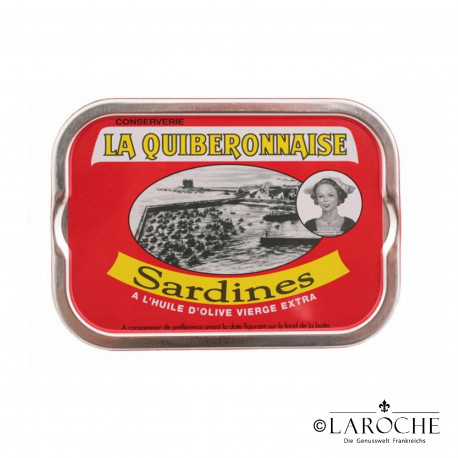 La Quiberonnaise, Sardines à l'huile d'olive vierge extra