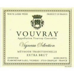 Vigneau Sélection, Vouvray méthode traditionelle Extra Brut