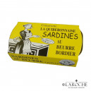 La Quiberonnaise, Sardines in Bordier butter (ready-to-fry)