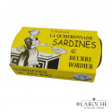 La Quiberonnaise, Sardines au beurre Bordier à poêler