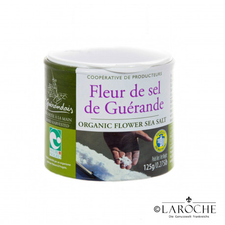 Le Guérandais, Fleur de sel de Guérande IGP "Nature et Progrès"