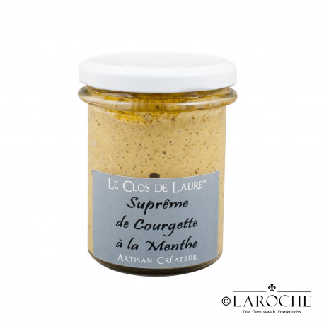 Le Clos de Laure, Spread of Courgette with Peppermint