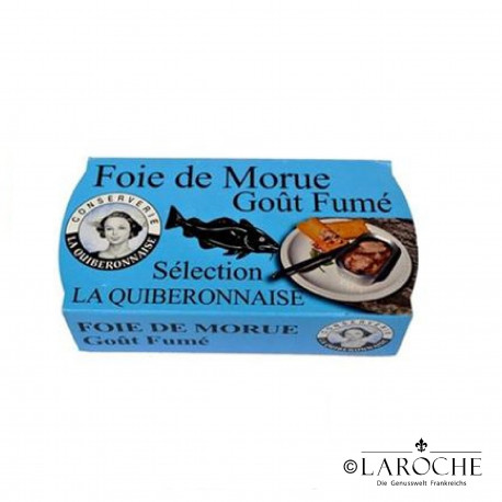 La Quiberonnaise, Cod liver with smoke flavour