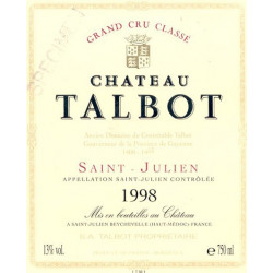 Château Talbot 2016, Saint-Julien 4° Grand Cru Classé - Parker 92