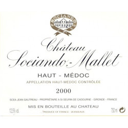 Château Sociando-Mallet 2005, Haut-Médoc - Parker 91+