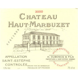 Château Haut-Marbuzet 2018, Saint-Estèphe Cru Bourgeois - Parker 91-93