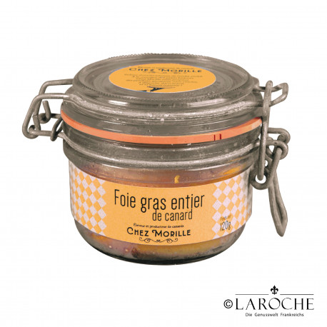 Chez Morille, Foie gras de canard entier