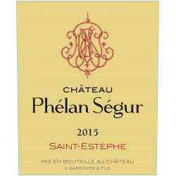 Château Phélan Ségur 2015, Saint-Estèphe - Parker 90+