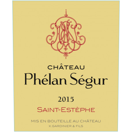 Château Phélan Ségur 2015, Saint-Estèphe - MAGNUM - Parker 90+