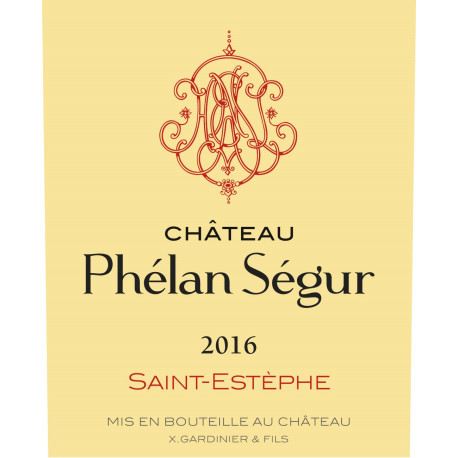 Château Phélan Ségur 2016, Saint-Estèphe - MAGNUM - Parker 92