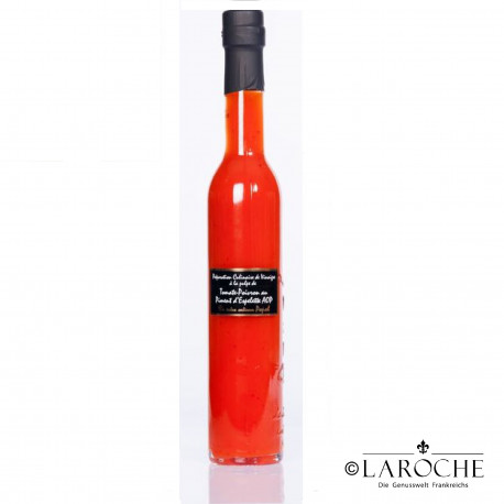 Popol, Vinegar with pulp of Red Pepper, Tomato and Chilli from Espelette (AOP) - 50cl Popol, Vinegar with pulp of Red Pepper, Tomato and Chilli from Espelette (AOP) - 50cl