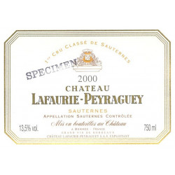 Château Lafaurie Peyraguey 2019, Sauternes Premier Grand Cru Classé - 37,5cl - Parker 92-94+