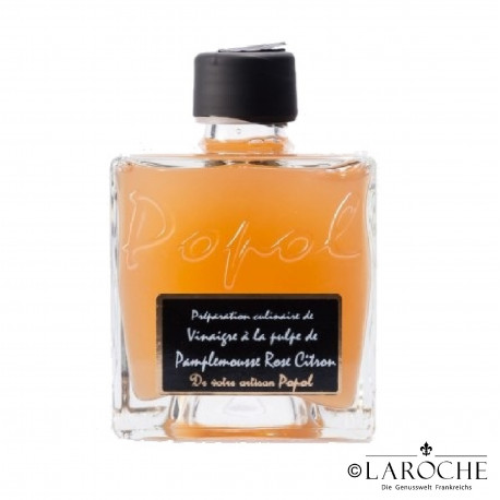 Popol, Vinegar with pink grapefruit and lemon pulp