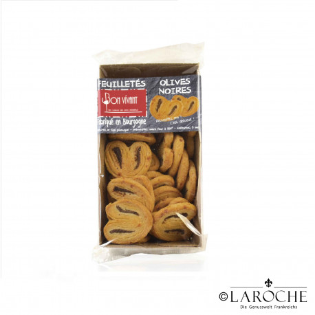 Bon Vivant, Blätterteiggebäck mit schwarzen Oliven