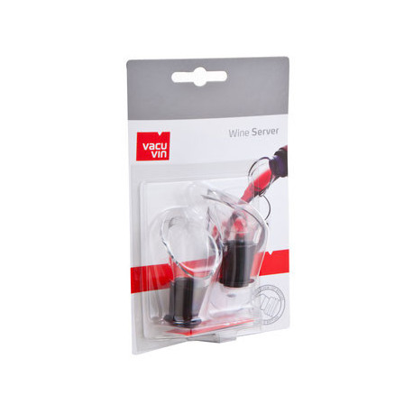 Vacu Vin - Wine Server Crystal Black