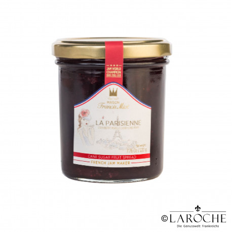 Francis Miot, Plum, Strawberry, morello berry and red poppy jam "La Parisienne"