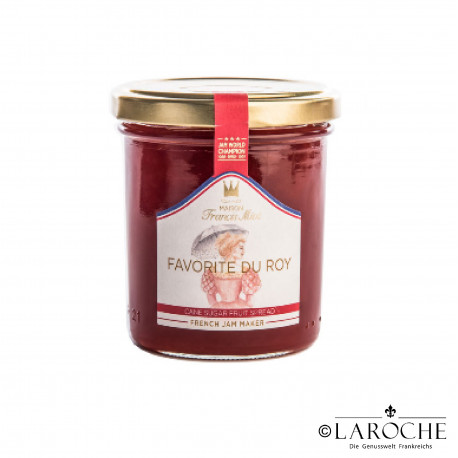 Francis Miot, Apricot, peach and raspberry jam "Favorite du Roy"