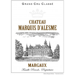 Château Marquis d'Alesme 2019, Margaux 3° Grand Cru Classé - Parker 92-94