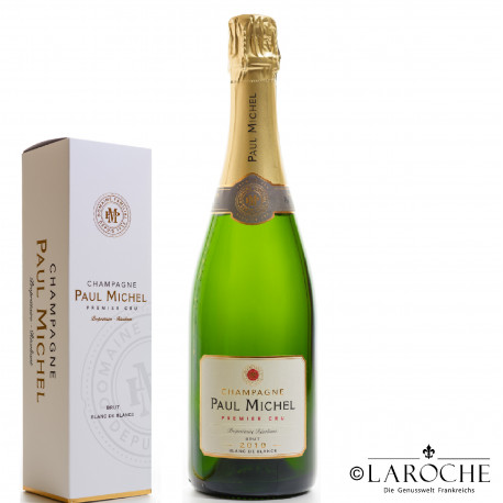 Champagne Paul Michel, Blanc de Blancs 1° Cru Brut 2014 - Gift Box
