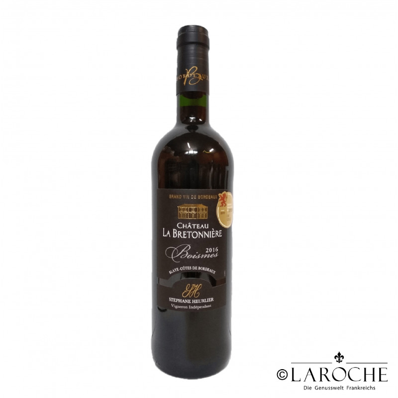 Château La Bretonnière, Blaye Côtes de Bordeaux - Boismes