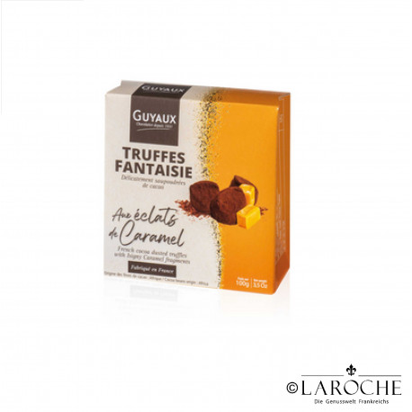Guyaux, French cocoa dusted Truffles with cream from Isigny - 100g