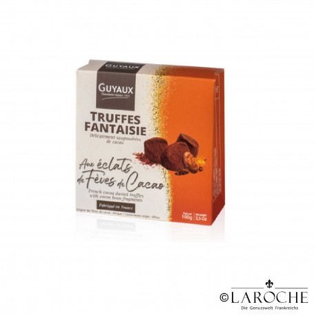 Guyaux - French cocoa dusted truffles with cocoa bean
