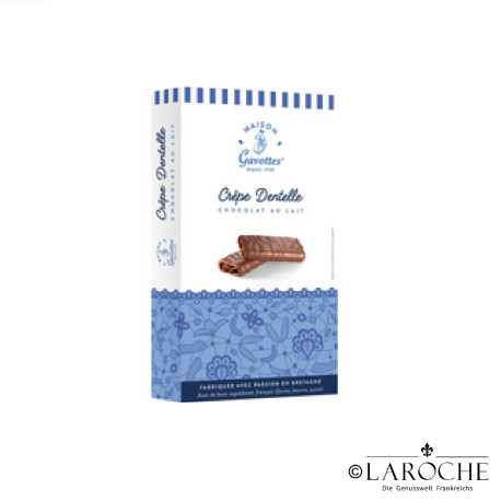 Gavottes, Crèpes Dentelles with milk chocolate - 100g