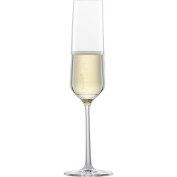 6 Champagne Glas Cristal Tritan, Schott Zwiesel Pure / Belfesta - 209ml