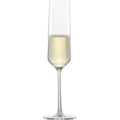 6 Champagne Glas Cristal Tritan, Schott Zwiesel Pure / Belfesta
