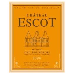 Château Escot 2018, Médoc Cru Bourgeois - Nebukadnezar 15L