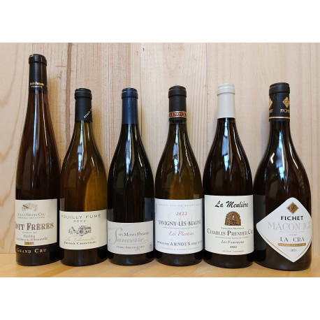 Tasting parcel 3: white wines from 25 up to 40,-
