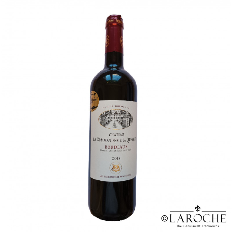 Château Commanderie de Queyret, Bordeaux red