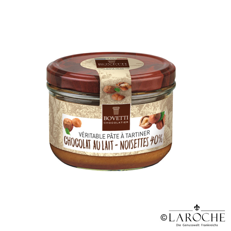 Bovetti, Milk Chocolate spread Hazelnut