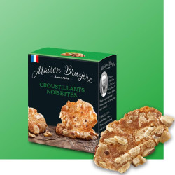 Maison Bruyère, Biscuits soufflés et croustillants aux éclats de noisette - 50g