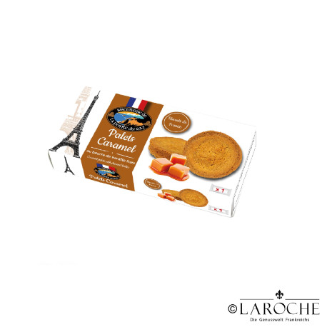 Biscuiterie de la Pointe du Raz, Caramel palets with churned butter - 40g - SALES