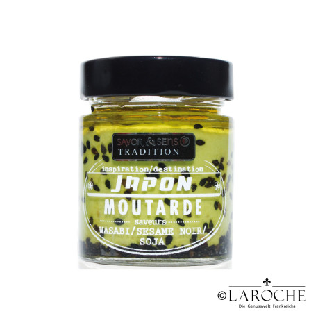 Savor & Sens, Moutarde facon japonnaise - 130g - PRODUIT SOLDÉ
