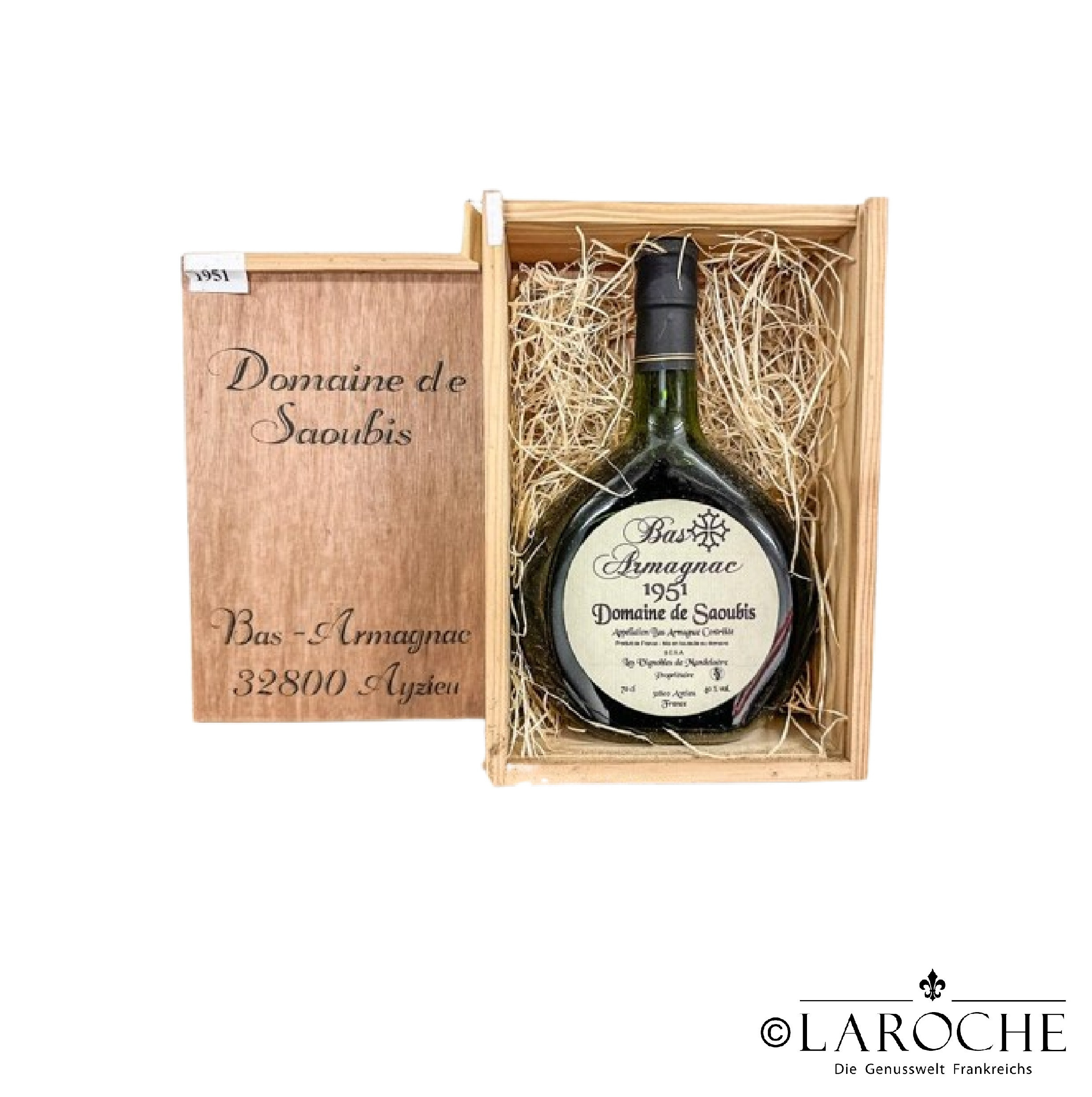 Domaine de Saoubis, Bas-Armaganac 1951 - 70cl