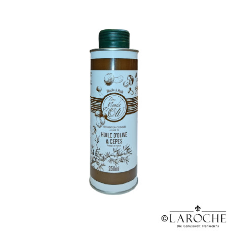Lou Mouli d'Oli, olive oil with porcini mushrooms